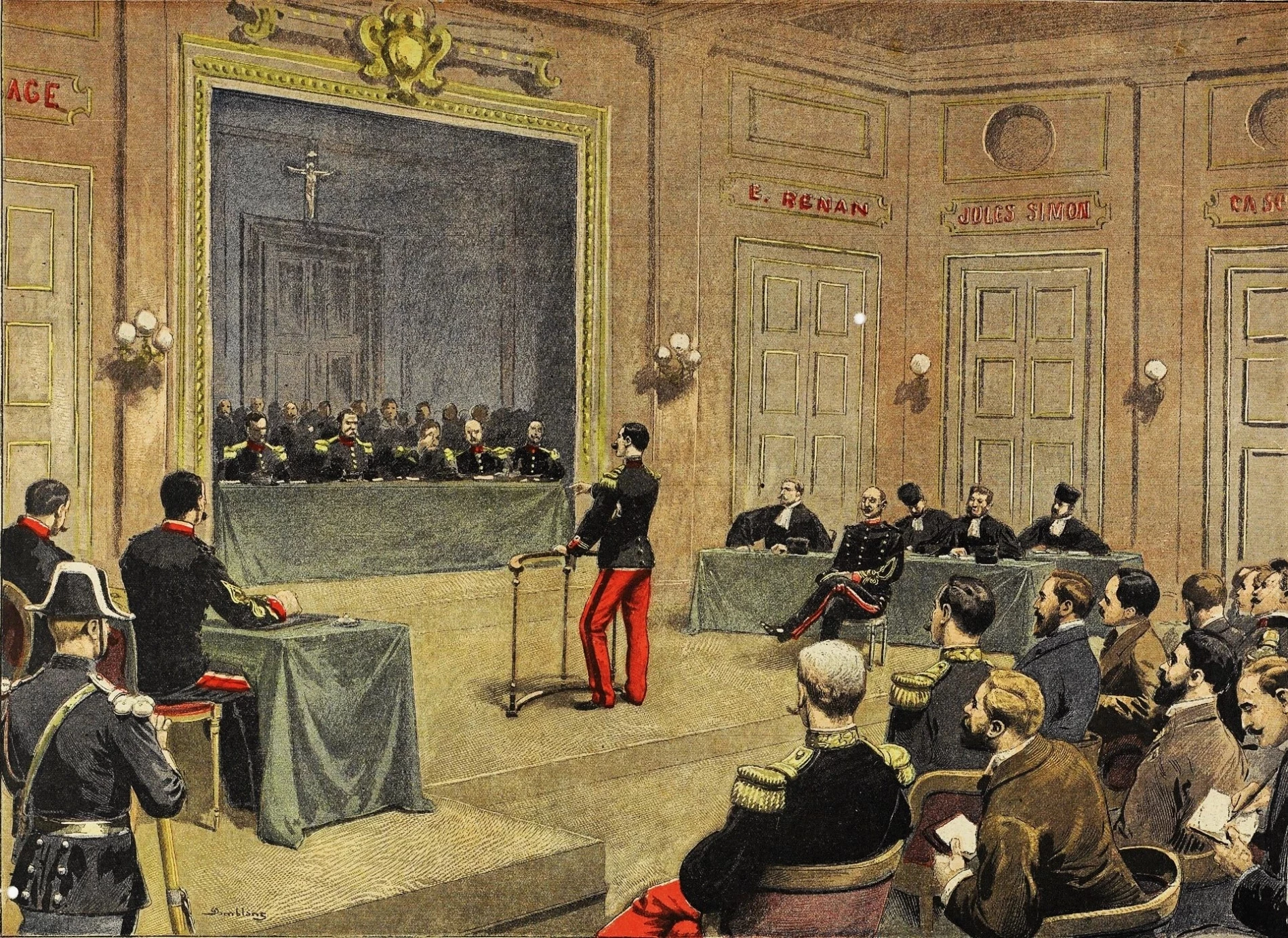 Dreyfus in hoger beroep, Rennes 1899